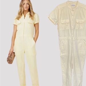 Outerknown S.E.A. Utility Jumpsuit in Yellow
